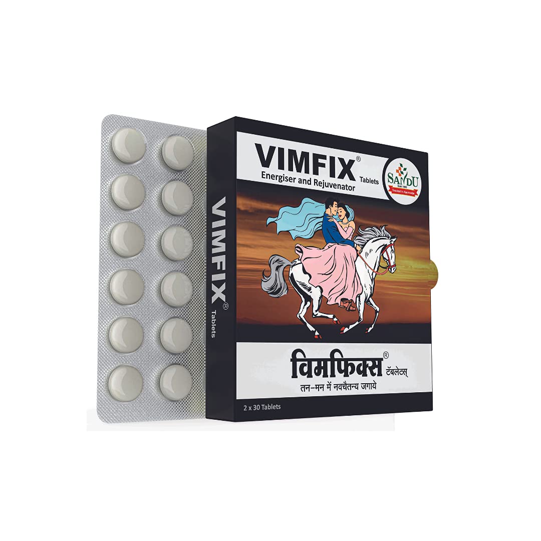 Sandu Ayurvedischer Vimfix Energiser &amp; Rejuvenator 30 Tabletten
