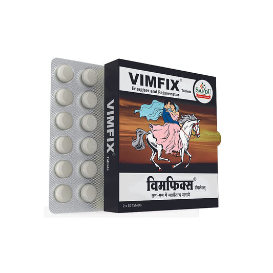 Sandu Ayurvedic Vimfix Energiser & Rejuvenator 30 Tablets