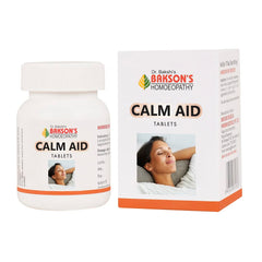 Bakson's Homoeopathy Calm Aid Calms Anxious States 75 Tablet