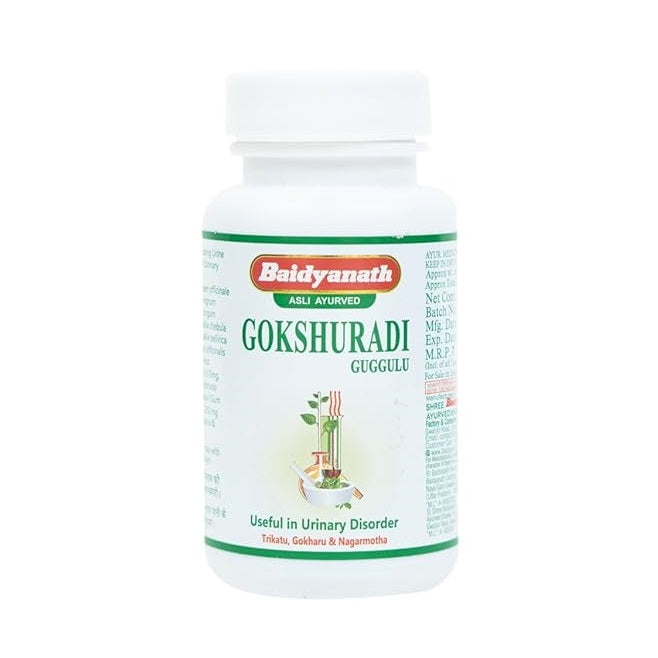 Baidyanath Ayurvedic (Jhansi) Gokshuradi Guggulu Tablette