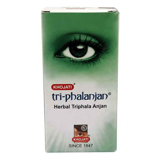 Khojati Ayurvedic Tri-Phalanjan Herbal Triphala Anjan жидкость для глаз 7 мл