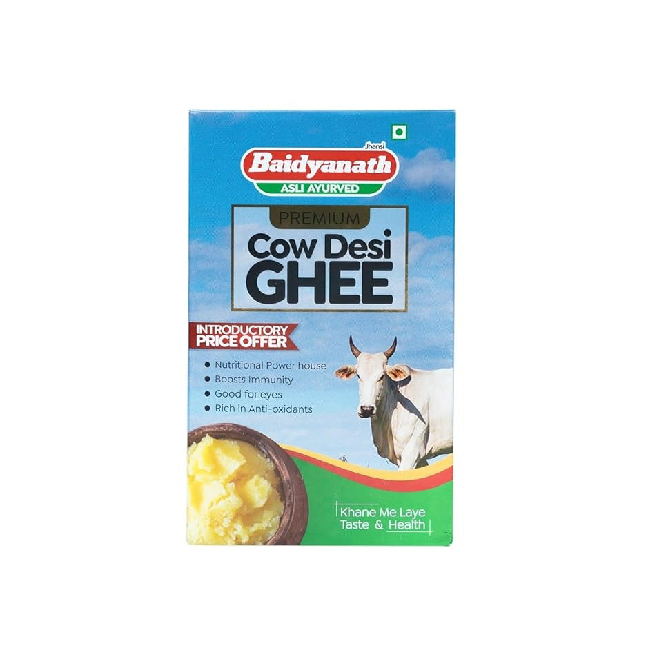 Baidyanath Ayurvedic (Jhansi) Premium Pure Cow Ghee For Immunity & Eyes