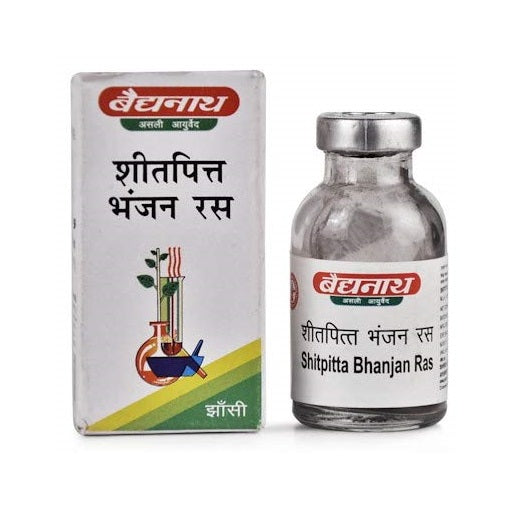 Baidyanath Ayurvedic Jhansi Shitpitta Bhanjan Ras Bhasma Powder 10Gm