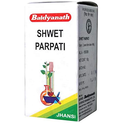 Baidyanath Ayurvedic Shwet Parpati Powder 10gm