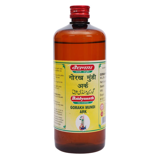 Baidyanath Ayurvedische Gorakh Mundi Ark Flüssigkeit 450ml