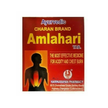 Charan Ayurvedic Amlahari For Acidity & Chest Burn 120 Tablet