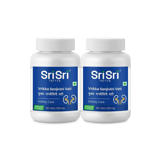 Sri Sri Tattva Ayurvedic Vrikka Sanjivini Vati, 500 mg, 60 Tabletten