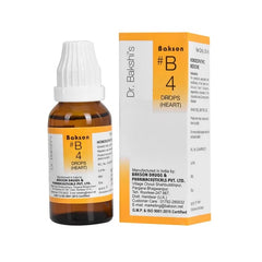 Bakson's Homoeopathy B4 (B4) Herz bei Herzinsuffizienz Tropfen 30ml