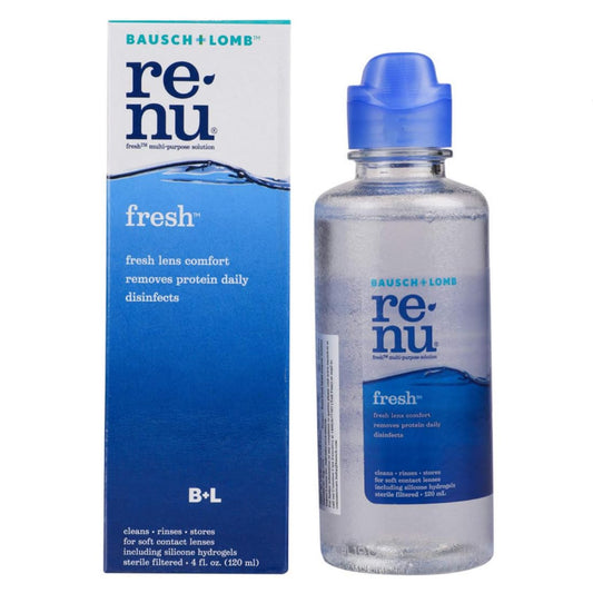 Bausch & Lomb Renu Fresh Multi-Purpose Contact Lens Solution Liquid