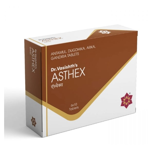 Dr. Vasishths ayurvedisches Asthex 6 x 10 Tabletten