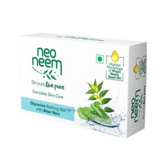 Gnfc Ayurvedic Neo Neem GLYCERINE Highest Percentage Of Virgin Neem Seed Oil Soap 3 X 75 G