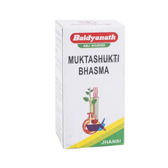 Baidyanath Ayurvedisches (Jhansi) Muktashakti Bhasma-Pulver