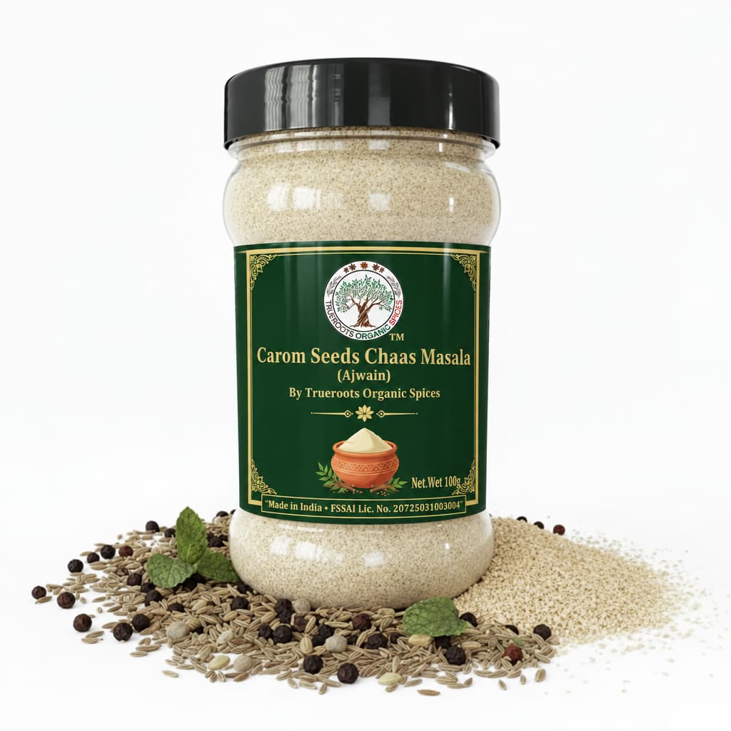 Trueroots Organic Spices Carom Seeds (Ajwain) Buttermilk Masala Powder
