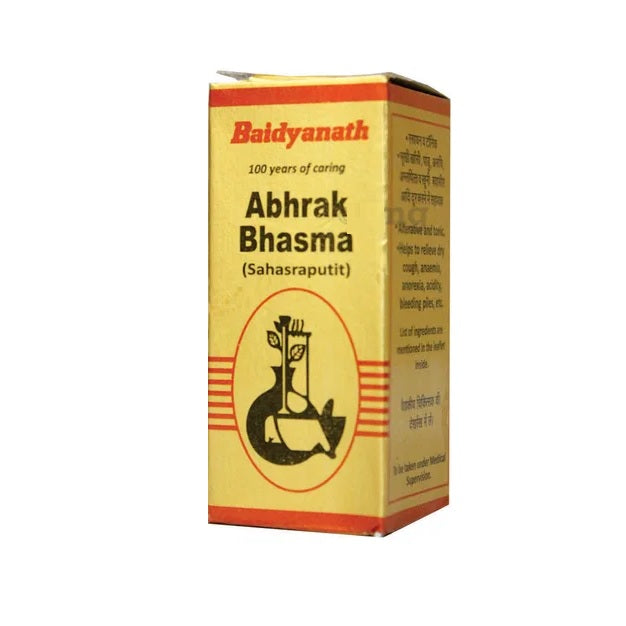 Baidyanath Ayurvedic Abhrak Bhasma (Sahasraputit) Powder