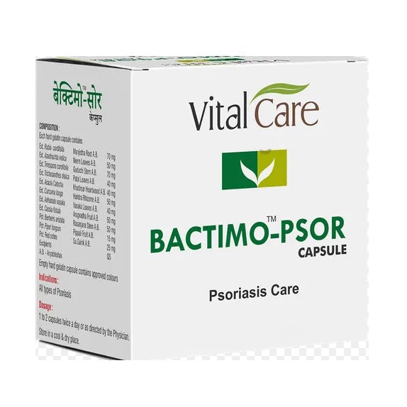 Vital Care Ayurvedic Hibril Psor Syrup,Capsule & Oil