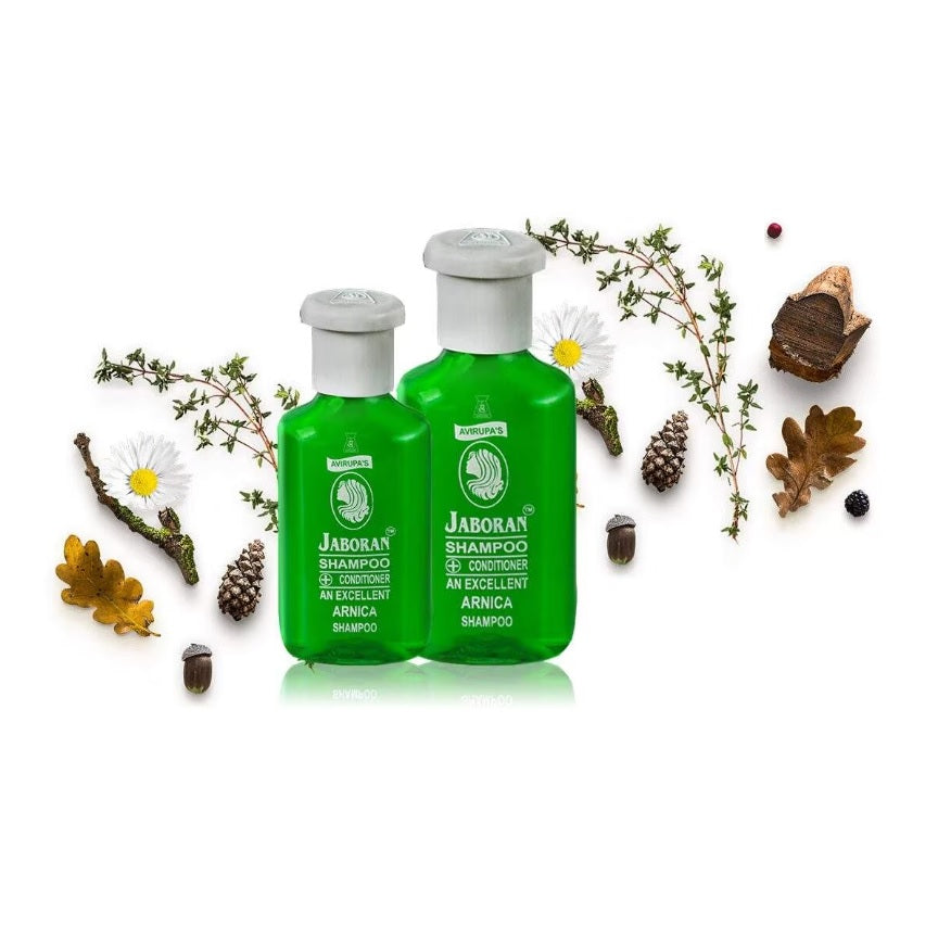 Avirupa Cosmetic Jaboran Ayurvedisches Arnika-Haarshampoo + Spülung für den persönlichen Gebrauch