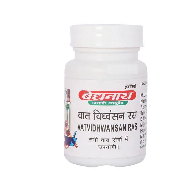 Baidyanath Ayurvedic (Jhansi) Vatvidhwansan Ras 80 Tabletten