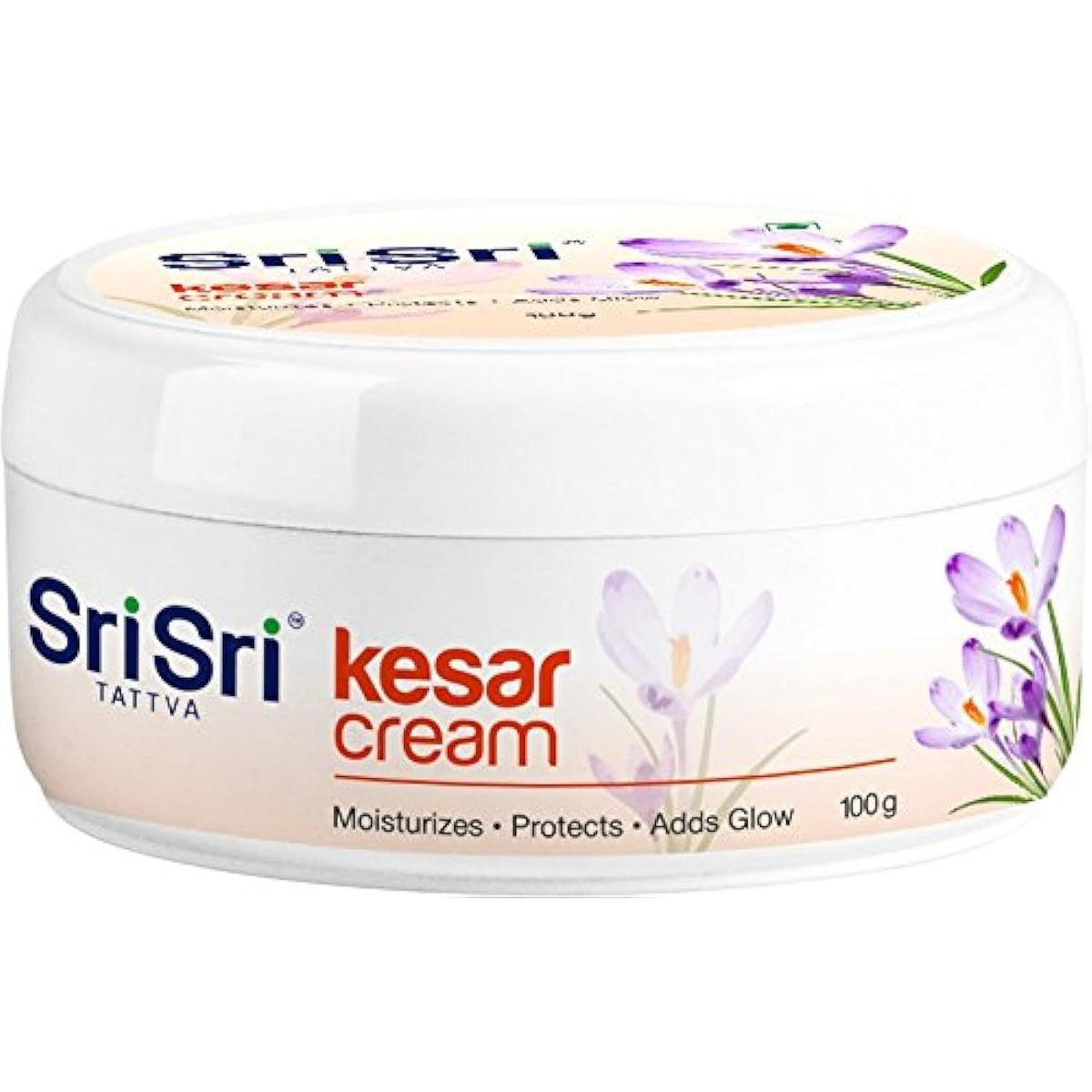 Sri Sri Tattva Ayurvedic Kesar Moisturizes Protects Adds Glow Cream 100gm