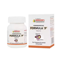 Bakson's Homoeopathy Homoeopathic Formula P Protects Prostate Tablet