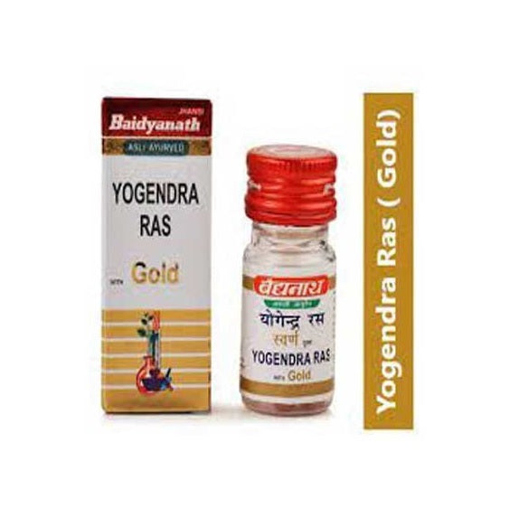 Baidyanath Ayurvedische Yogendra Ras (Sw.Mo.Yu.) Tabletten