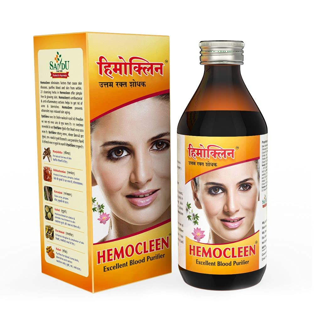 Sandu Ayurvedic Hemocleen Excellent Blood Purifier Liquid 200ml