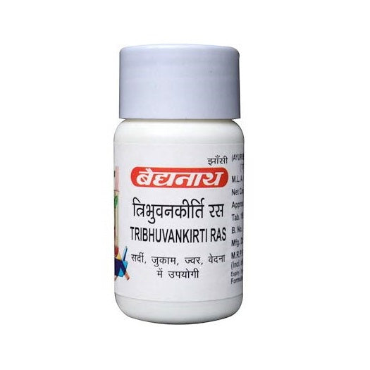 Baidyanath Ayurvedic Tribhuvankirti Ras Tablets