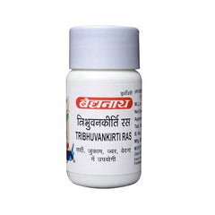 Baidyanath Ayurvedische Tribhuvankirti Ras Tabletten