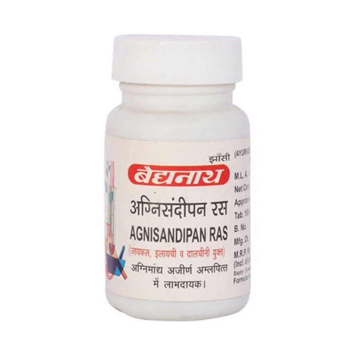 Baidyanath Ayurvedic (Jhansi) Agnisandipan Ras 80 Tabletten