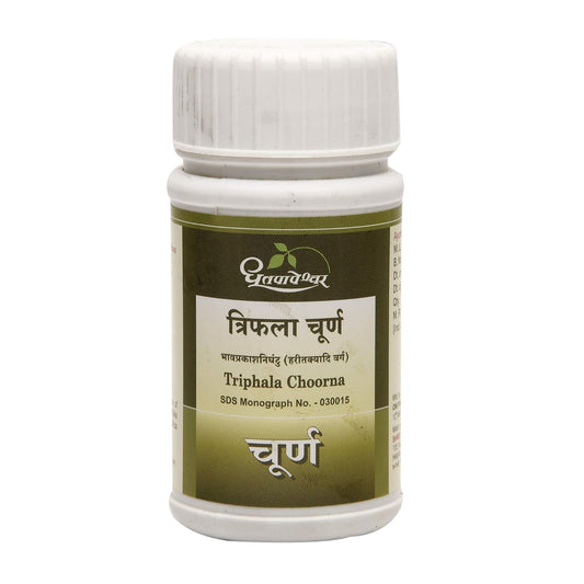 Dhootapapeshwar Ayurvedische Triphala-Tabletten und Churna-Pulver