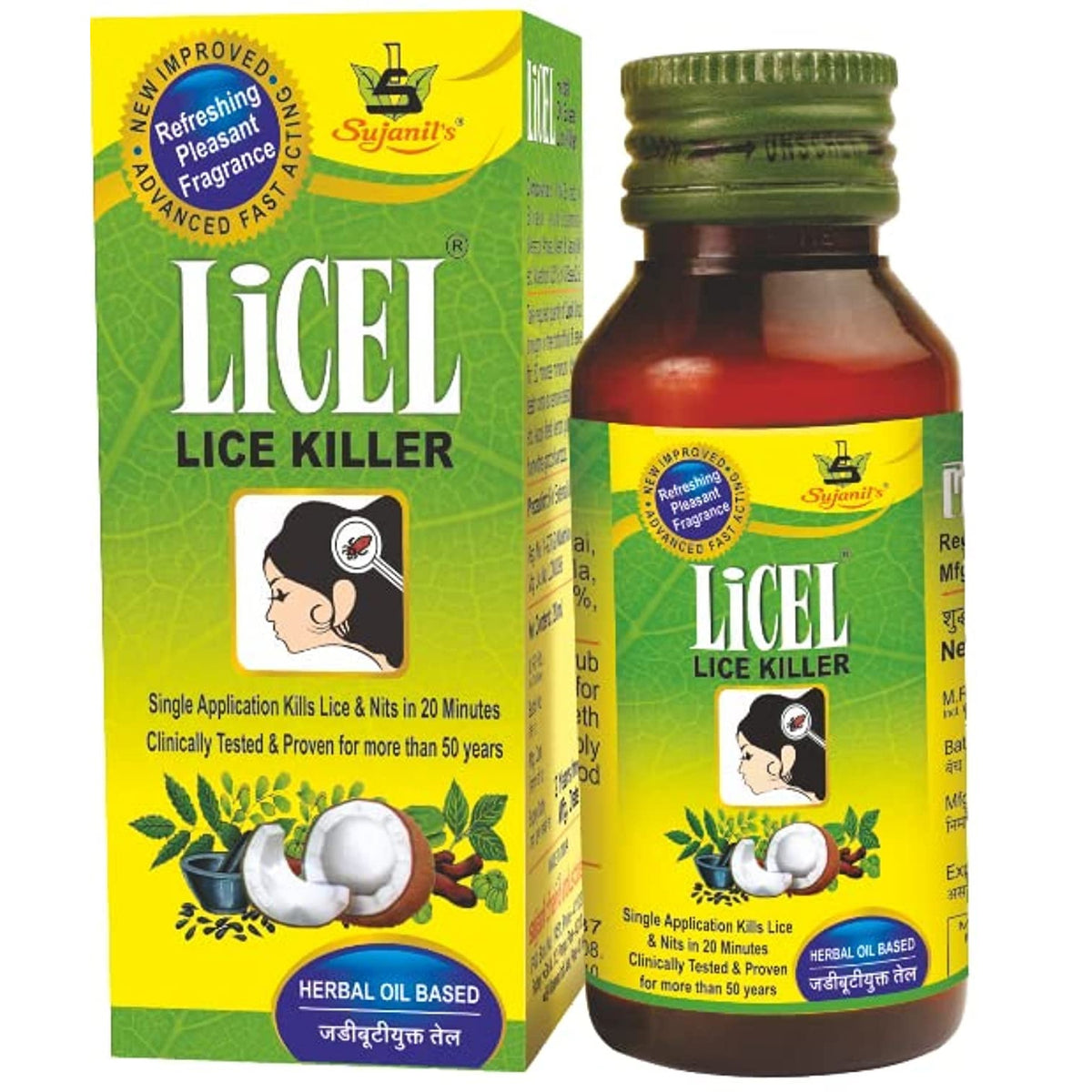 Licel Ayurvedic Lice Killer Herbal Oil 20ml