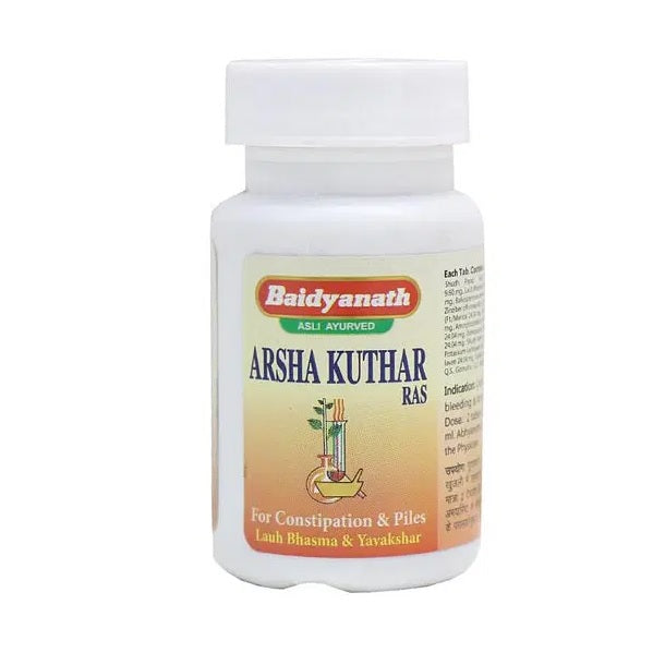 Baidyanath Ayurvedic (Jhansi) Arshkuthar Ras Tablet