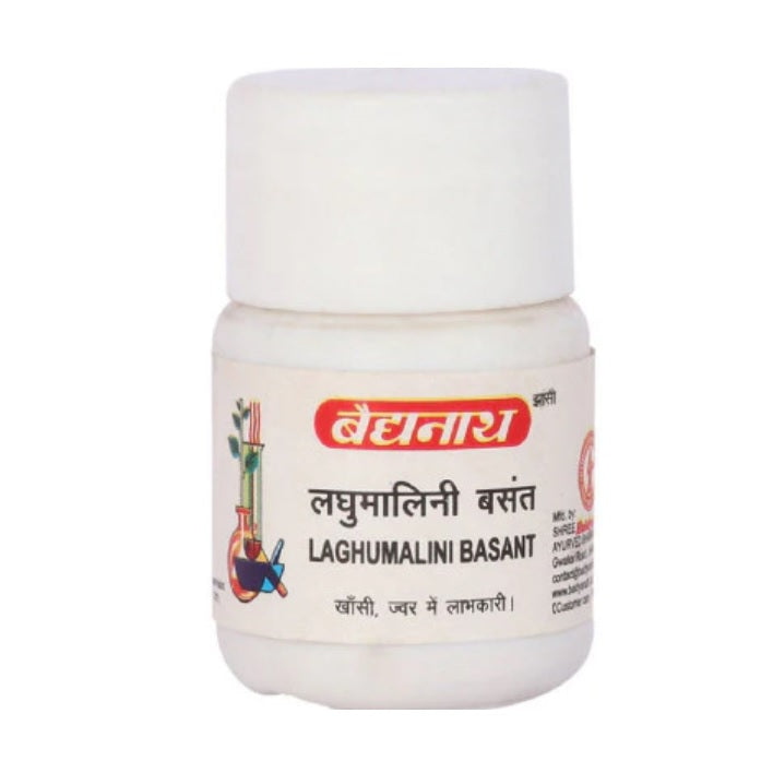 Baidyanath Ayurvedic Laghumalini Basant Ras 40 Tablet