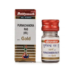 Baidyanath Ayurvedic Purnachandra Ras (Swarna Yukta) Tablets