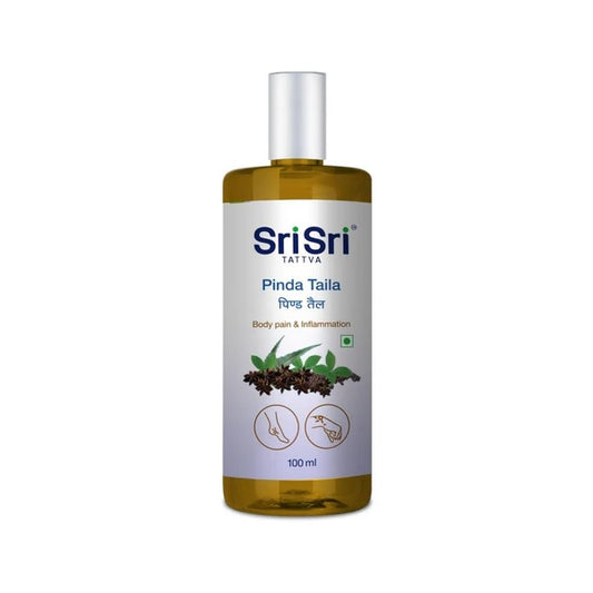 Sri Sri Tattva Ayurvedisches Pinda Taila Körperschmerz- und Entzündungsöl 100ml