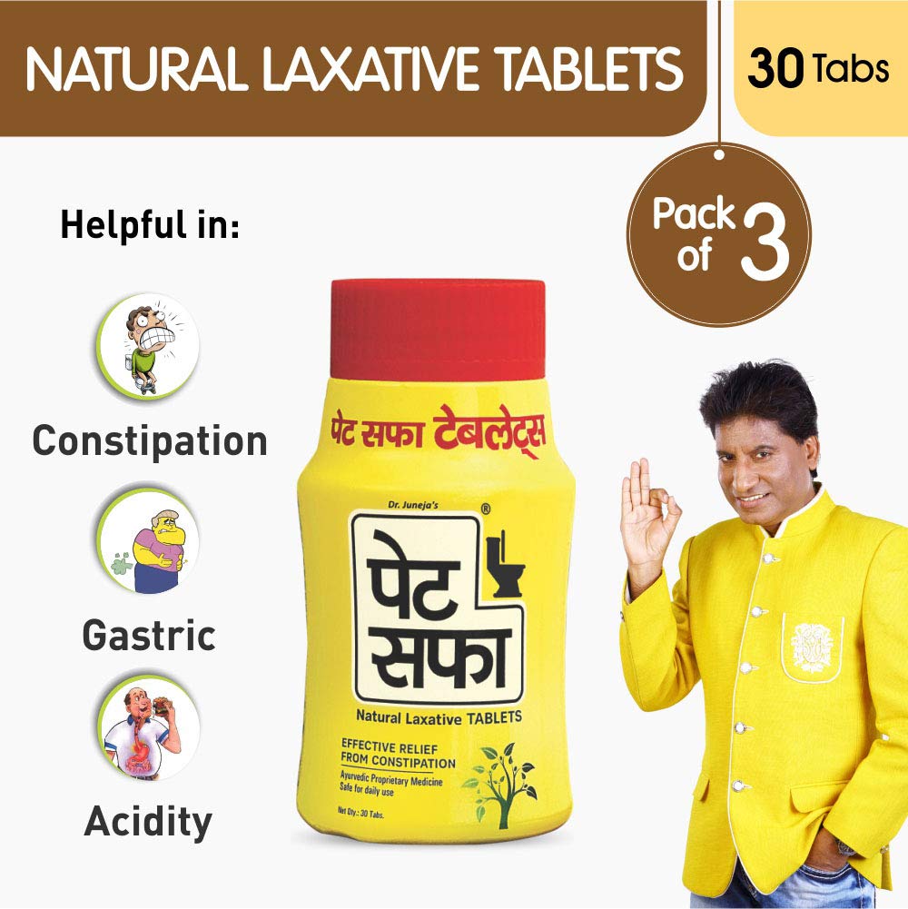 Divisa Herbal Care Ayurvedic PetSaffa Natural Laxative Granules Powder & Tablets