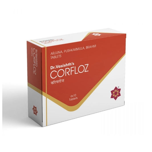 Dr Vasishth's Ayurvedic Corfloz 6 X 10 Tablets