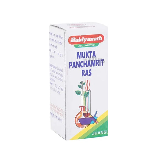 Baidyanath Ayurvedic (Jhansi) Mukta Panchamrit Ras Tabletten