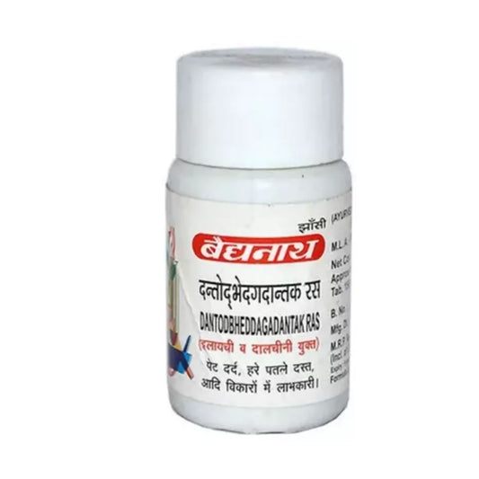 Baidyanath Ayurvedic Dantodbhedgadantak Ras 80 Tablets