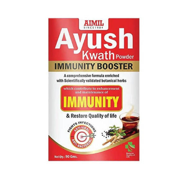 Aimil Ayurvedic Ayush Kwath Immunity Booster Fight Infection & Viruses Powder 90 Gm