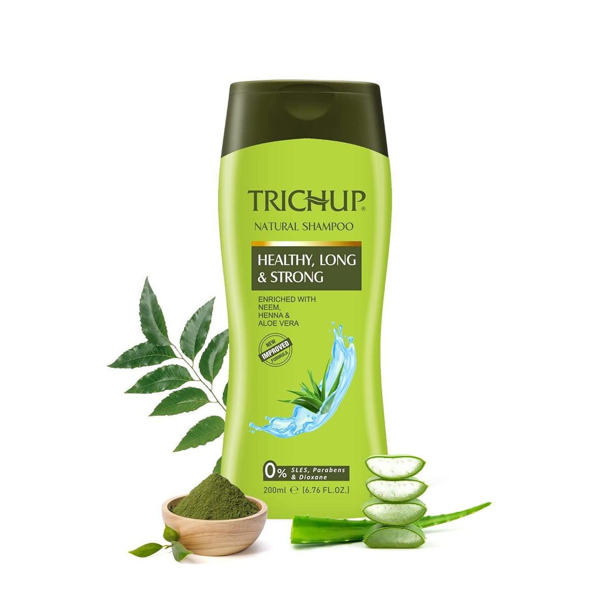Vasus Ayurvedic Trichup Healthy,Long & Strong Natural Shampoo