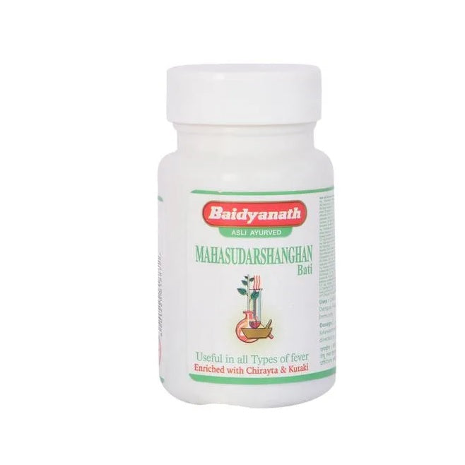 Baidyanath Ayurvedic (Jhansi) Mahasudarshanghan Bati Tablets