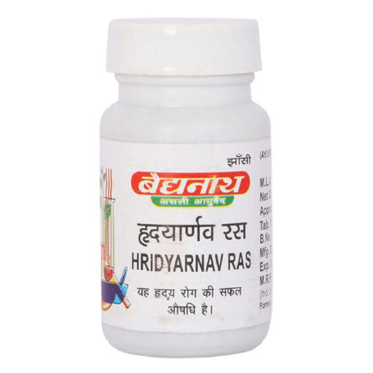 Baidyanath Ayurvedic Jhansi Hridayarnava Ras Tablets