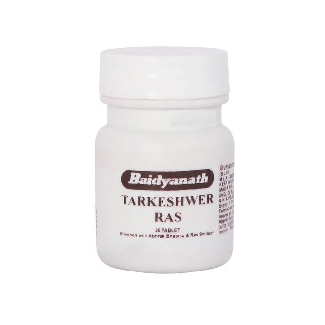 Baidyanath Ayurvedic Tarkeshwar Ras 20 Tablets