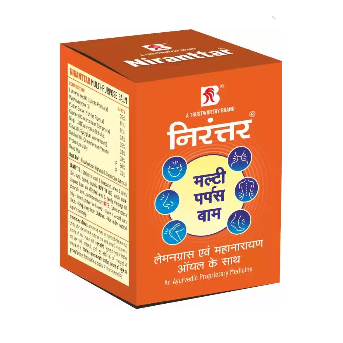 Niranttar Ayurvedic Multipurpose Balm 10gm