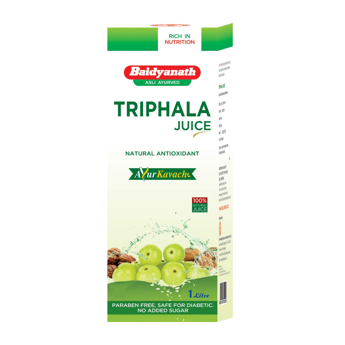 Baidyanath Ayurvedischer (Jhansi) Triphala-Saft