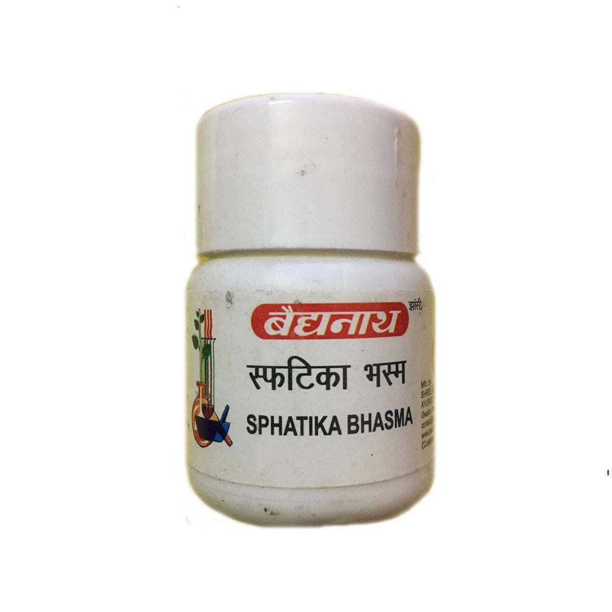 Baidyanath Ayurvedisches Sphatika Bhasma-Pulver 15 g