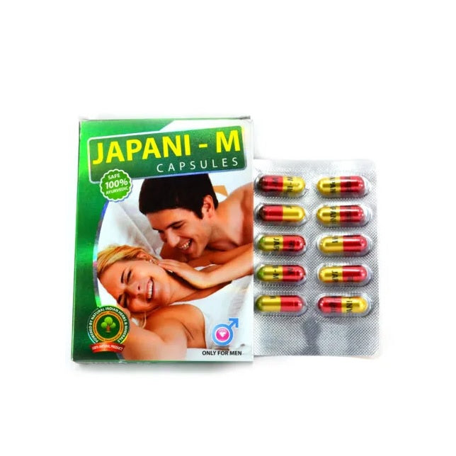 Chaturbhuj Ayurvedic Japani Female Women & Male Men Sexual Wellness Capsule