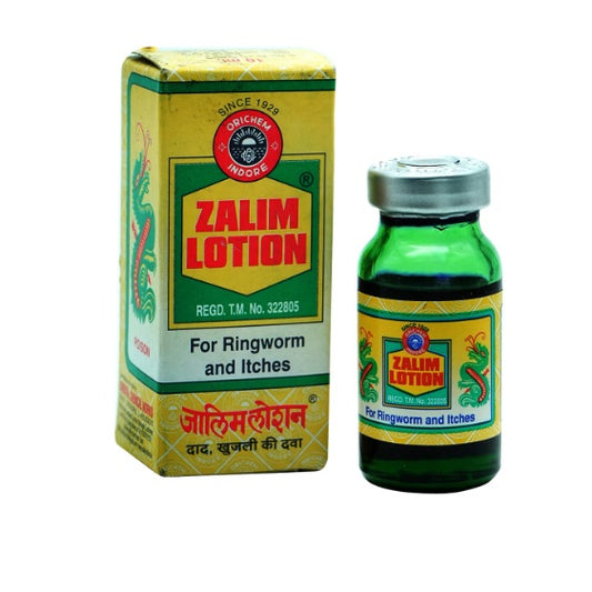 Zalim Ayurvedische Lotion gegen Ringelflechte und Juckreiz