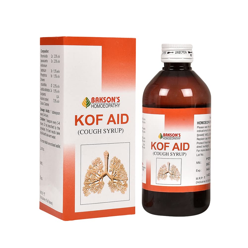 Baksons Homöopathie Kof Aid Hustenstiller Sirup