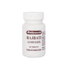 Baidyanath Ayurvedic Rajbati Gandhak Bati 60 Tablets